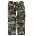 airsoft - Kalhoty dětské RANGER předeprané WOODLAND