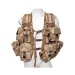 airsoft - Originální vesta GB MOLLE desert použitá